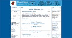 Desktop Screenshot of bauen.is-easy.de