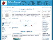 Tablet Screenshot of bauen.is-easy.de